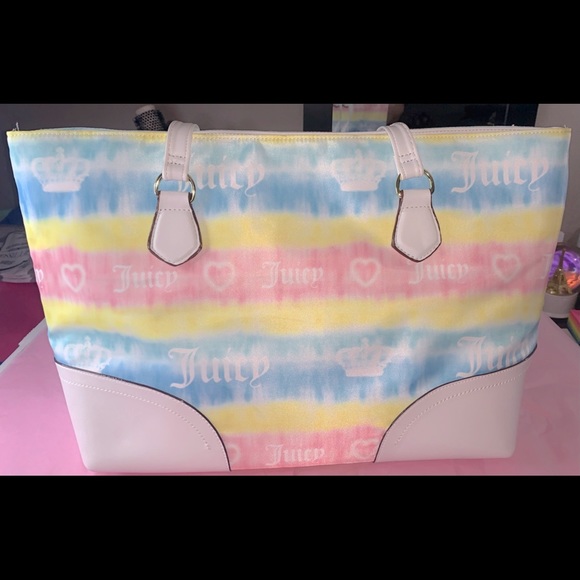 Juicy couture tie dye tote - Picture 2 of 6